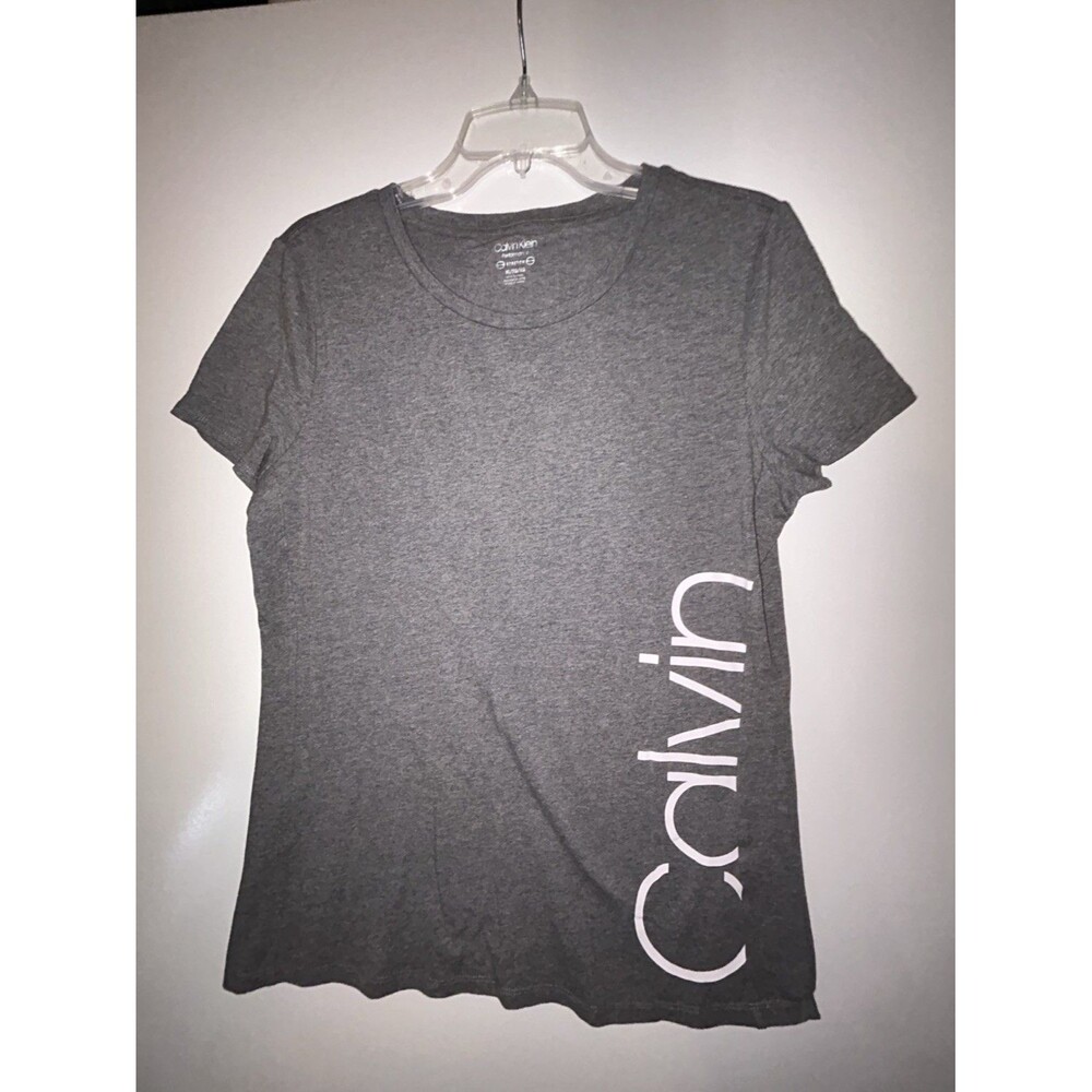 Calvin Klein Performance Top Gray With Side Logo XL
